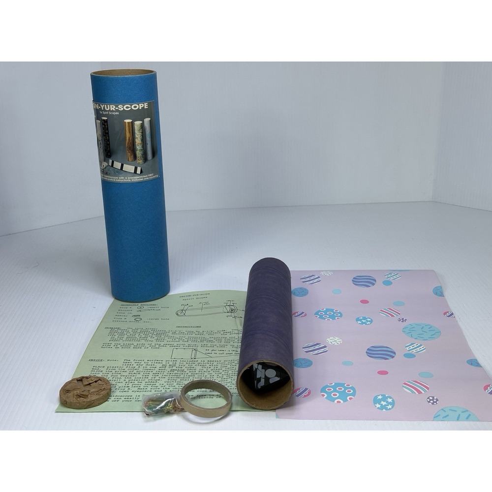 Vintage Design Yur Scope By Spirit Scopes Build Your Own klaleidoscope Kit